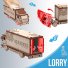 Деревянный механический 3D конструктор Грузовик, MR.PLAYWOOD (10109), 42 дет.