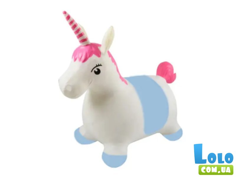 Прыгун резиновый Единорог (в ассортименте)