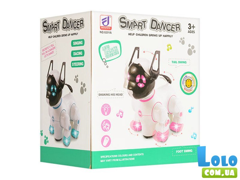 Интерактивная игрушка Собачка, Defa (розовый)