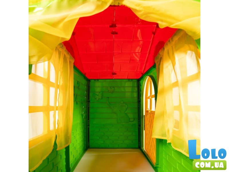 Детский игровой домик со шторками, Doloni Toys