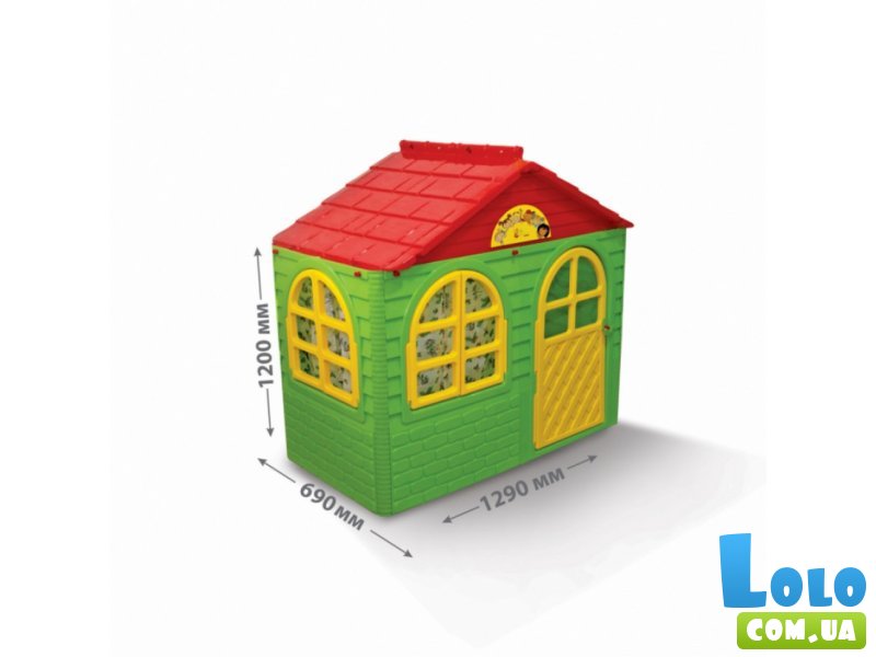 Детский игровой домик со шторками, Doloni Toys