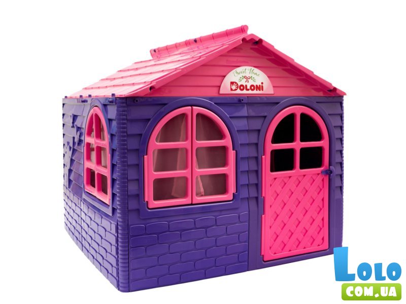 Детский домик со шторками, Doloni Toys