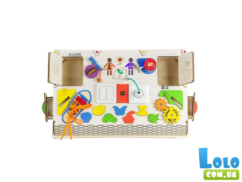 Бизиборд Доска развивающая с наклоном, Good Play