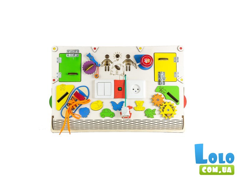 Бизиборд Доска развивающая с наклоном, Good Play