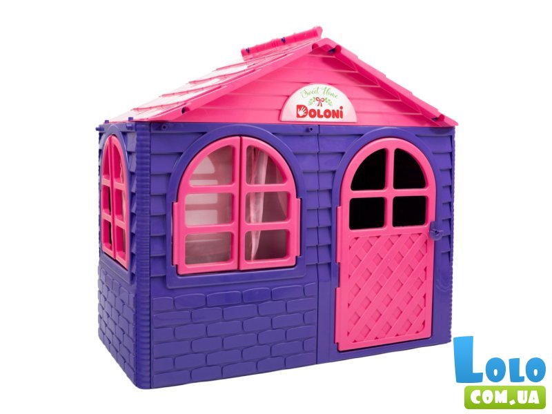 Детский игровой домик со шторками, Doloni Toys