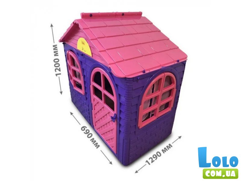 Детский игровой домик со шторками, Doloni Toys