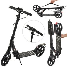 Самокат двухколесный, iTrike (черный)