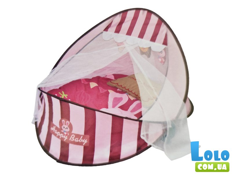 Коврик-манеж с подвесками (красный)