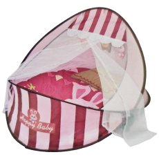 Коврик-манеж с подвесками (красный)