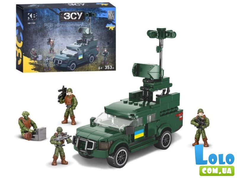 Конструктор РЭБ Буковель-AD (KB 1159), 353 дет.