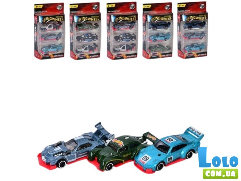 Набор металлических машин (в ассортименте)