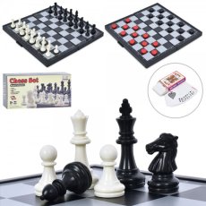 Настольная игра Шахматы магнитные 3 в 1
