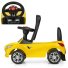 Автомобиль для прогулок - толокар Mercedes, Bambi (желтый)