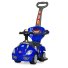 Автомобиль для прогулок – толокар с родительской ручкой, Bambi (синий)