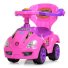 Автомобиль для прогулок – толокар с родительской ручкой, Bambi (розовый)