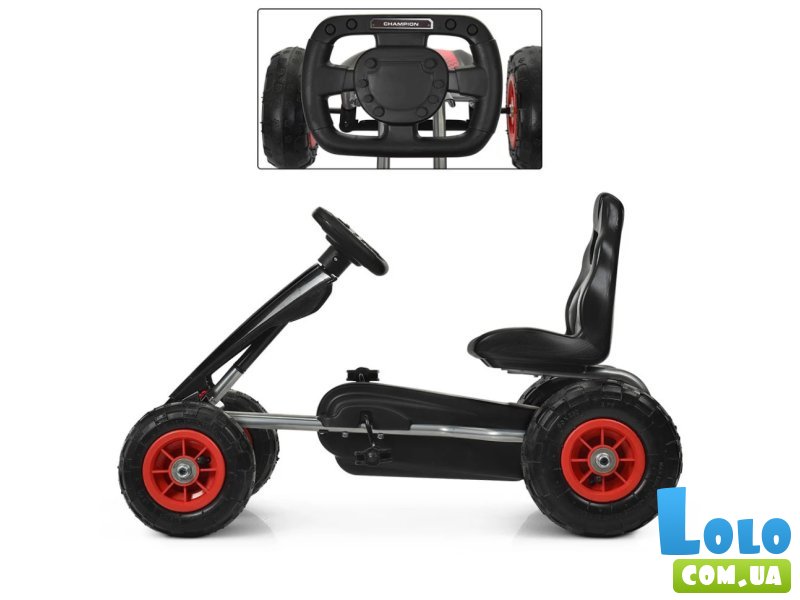 Детский карт, Bambi (черный)