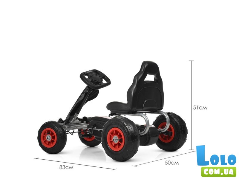 Детский карт, Bambi (черный)