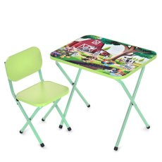 Столик со стулом Домашние животные, Bambi