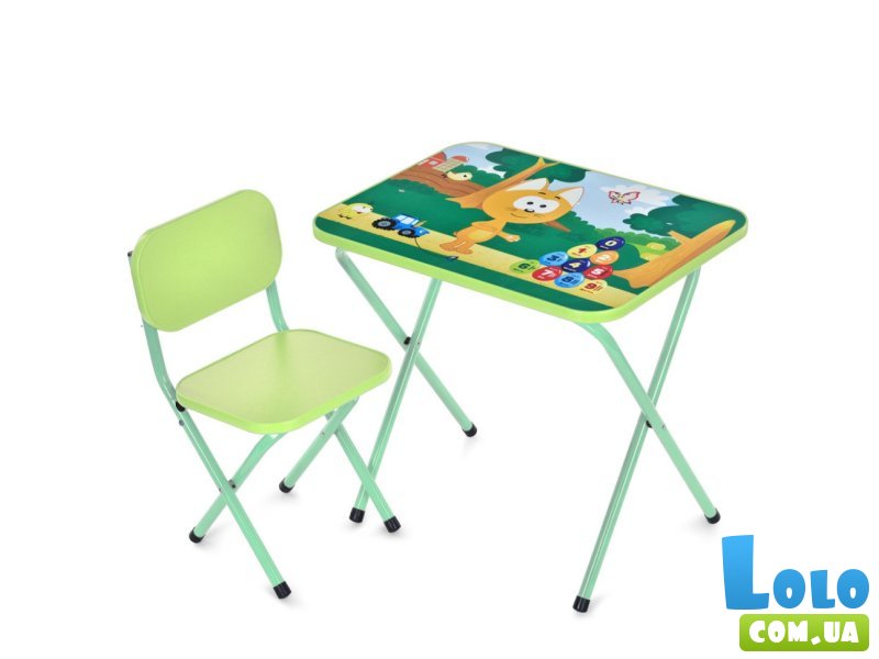 Столик со стулом Кот, Bambi