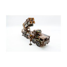 Деревянный 3D конструктор ЗРК Patriot, PuzzleOk (25220), 220 дет.