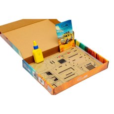 Деревянный 3D конструктор Humvee, PuzzleOk (Puz-00927), 100 дет.