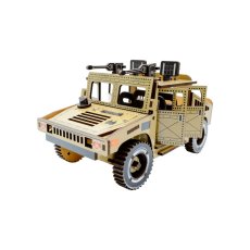 Деревянный 3D конструктор Humvee, PuzzleOk (Puz-00927), 100 дет.