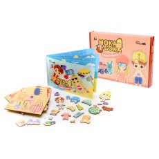 Настольная игра с наклейками Мока Бока Отдых, PuzzleOk