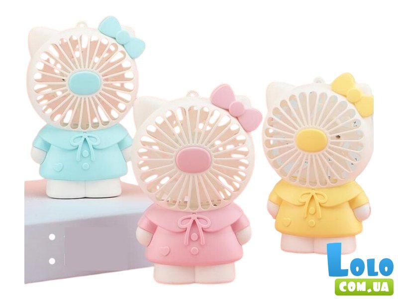 Вентилятор карманный Котик (в ассортименте)