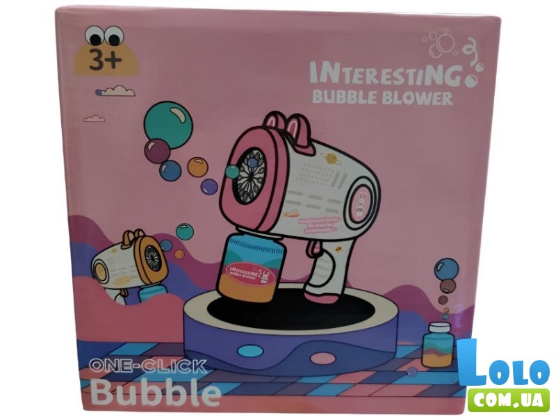 Пистолет с мыльными пузырями (в ассортименте)