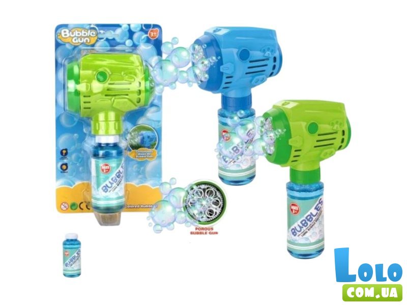 Пистолет с мыльными пузырями (в ассортименте)
