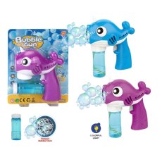 Пистолет с мыльными пузырями Рыбка (в ассортименте)