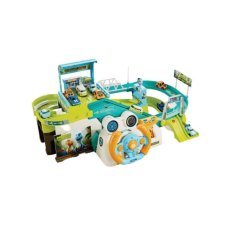 Трек-парковка с машинами Динозавр