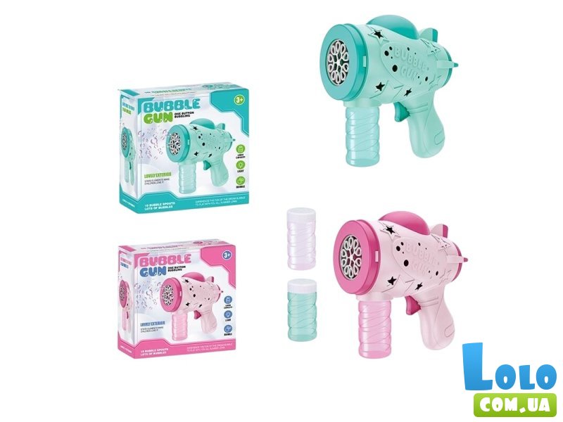 Пистолет с мыльными пузырями (в ассортименте)