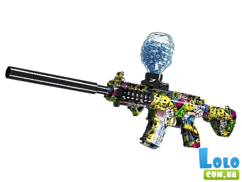 Автомат с гелевыми пулями