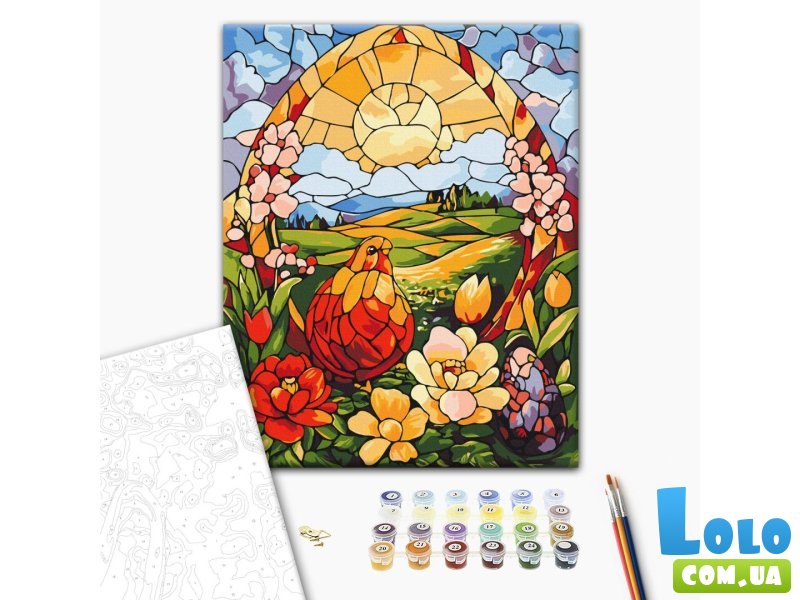 Картина по номерам Праздничное утро, Brushme (40х50 см)