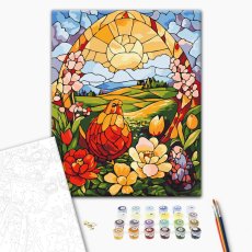 Картина по номерам Праздничное утро, Brushme (40х50 см)