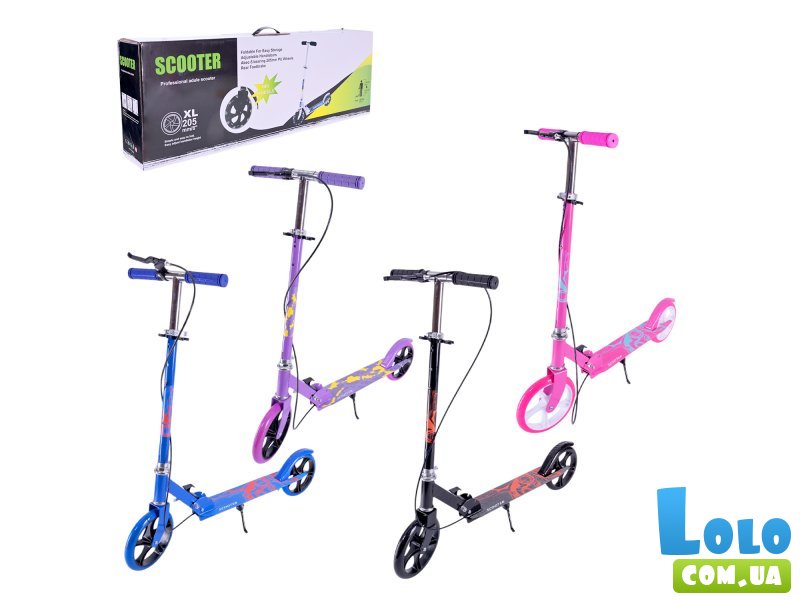 Самокат городской двухколесный (в ассортименте)
