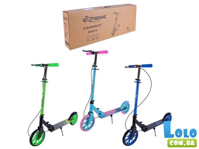Самокат городской двухколесный (в ассортименте)