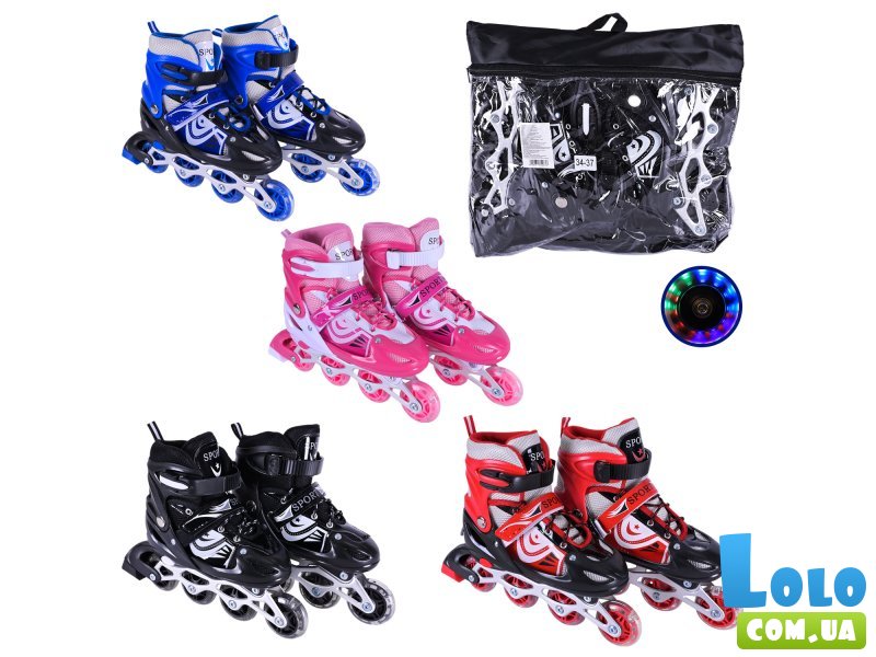 Ролики детские, M (34-37), (в ассортименте)