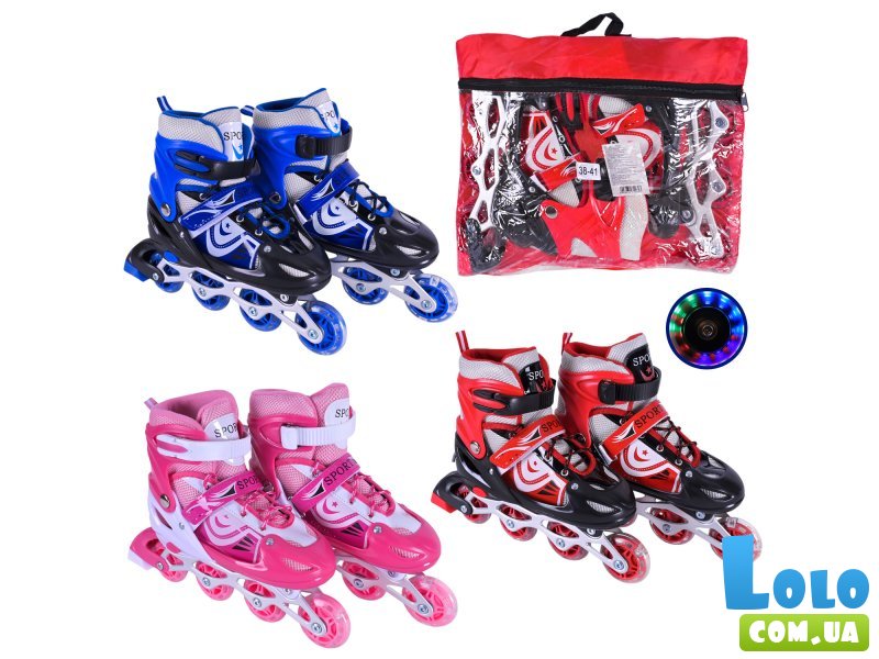 Детские ролики, L (38-41), (в ассортименте)