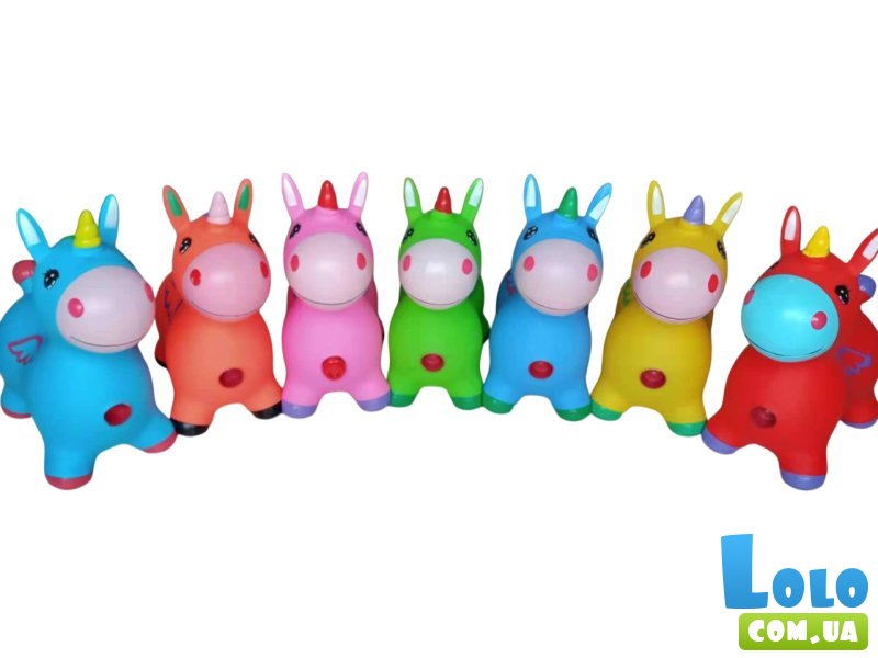 Прыгун музыкальный Единорог (в ассортименте)