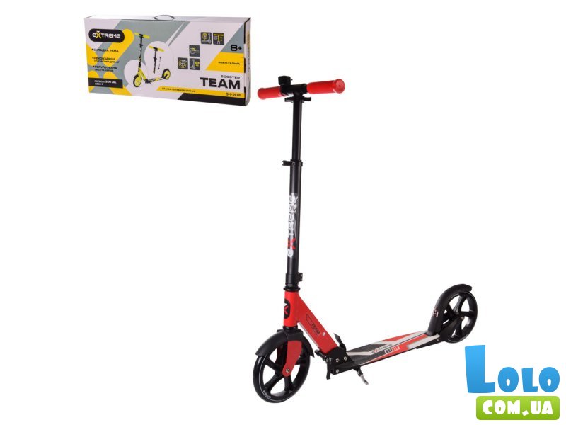Самокат городской двухколесный, Babmi (red)