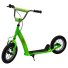 Самокат городской с надувными колесами, iTrike (салатовый)