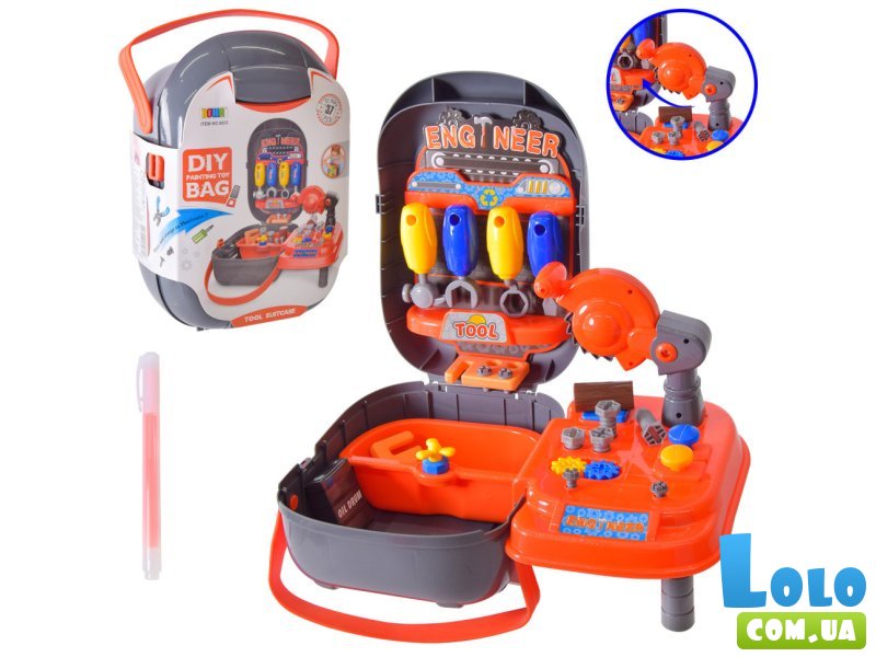 Игровой набор инструментов в чемодане, Bambi