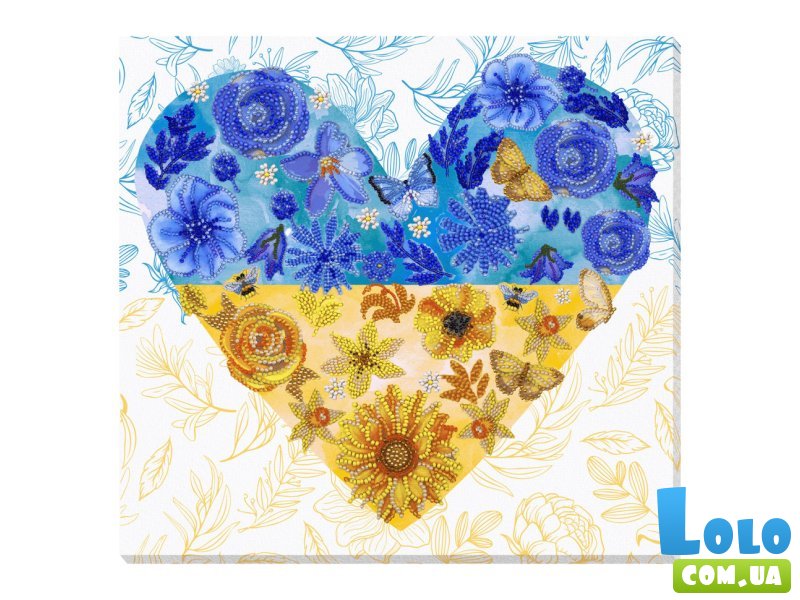 Набор для вышивки бисером Всегда в сердце, Abris Art