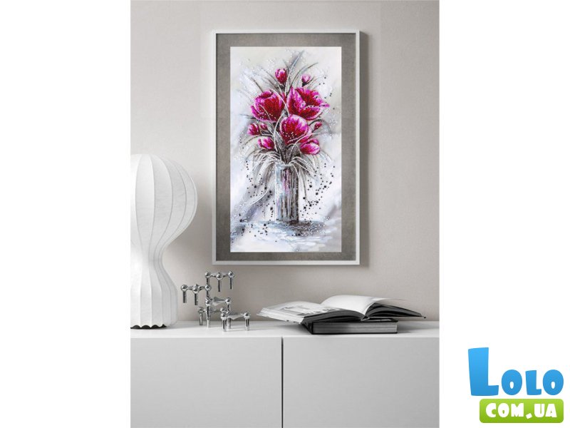 Набор для вышивки бисером Красный изумруд, Abris Art