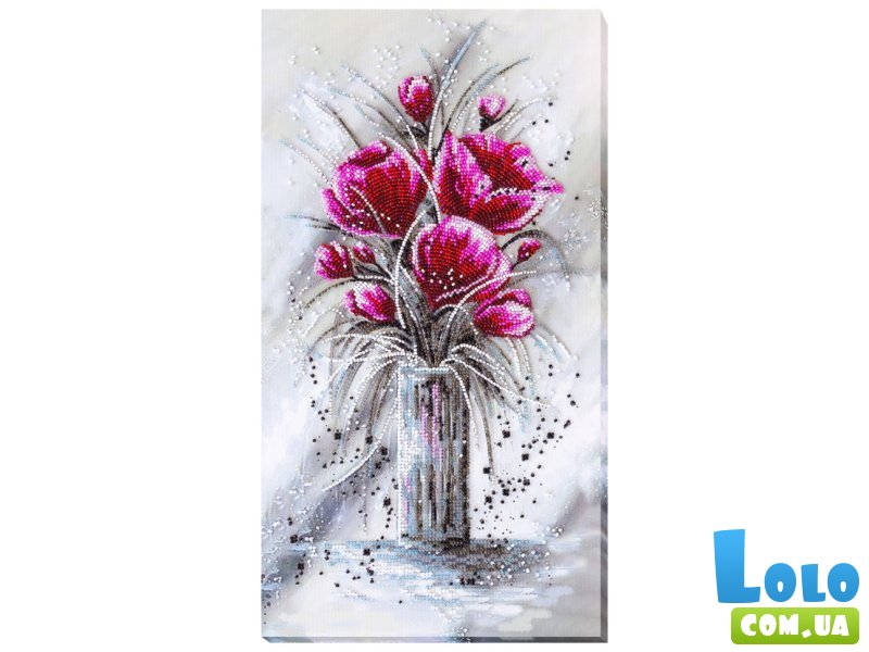 Набор для вышивки бисером Красный изумруд, Abris Art