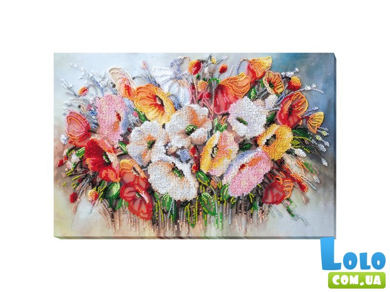 Набор для вышивки бисером Нежные цветы, Abris Art