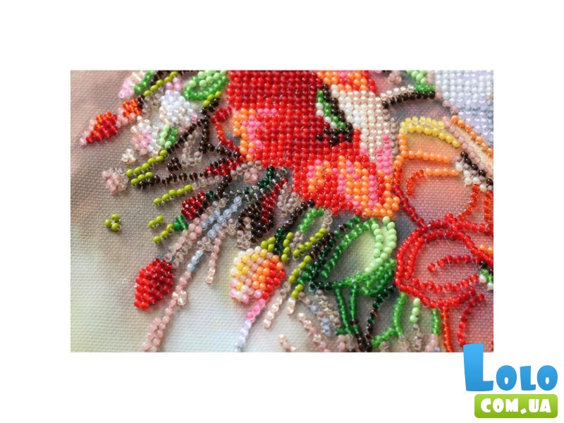 Набор для вышивки бисером Нежные цветы, Abris Art