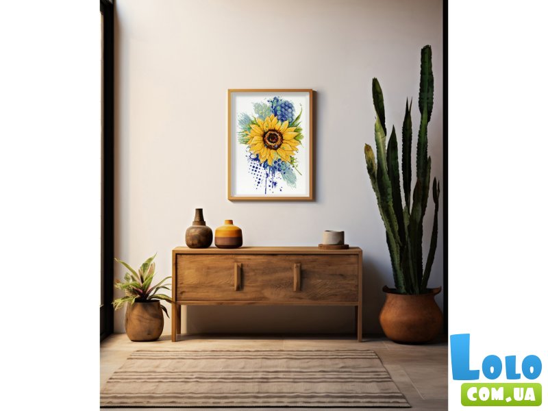 Набор для вышивания крестиком Цвет солнца, Abris Art